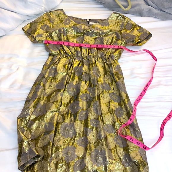 Metallic Gold Phillip Lim Dress - Picture 6 of 9